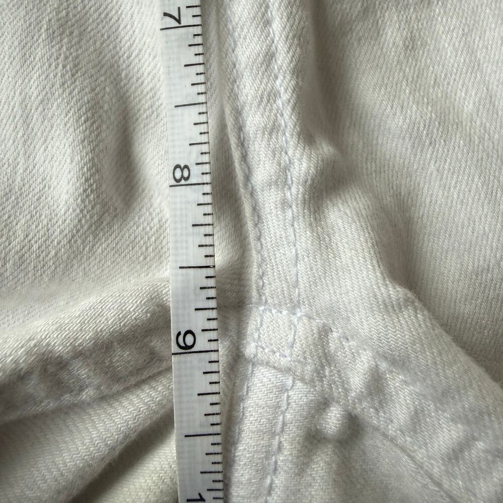 Pistola White Skinny Slim Fit Stretch Denim Jeans Sz 27 Minimal Chic Classic - Picture 4 of 8